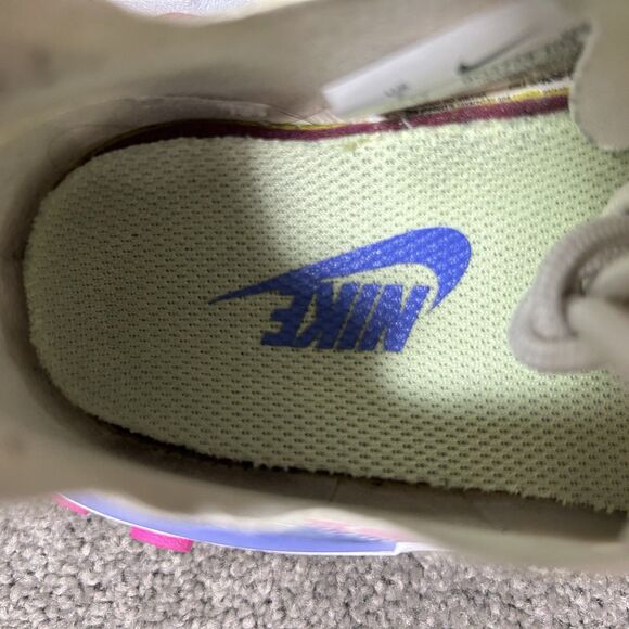 Nike React Element 55 BQ2728-104 Women’s Size 7 White Fire Pink Sapphire Shoes - Picture 11 of 12